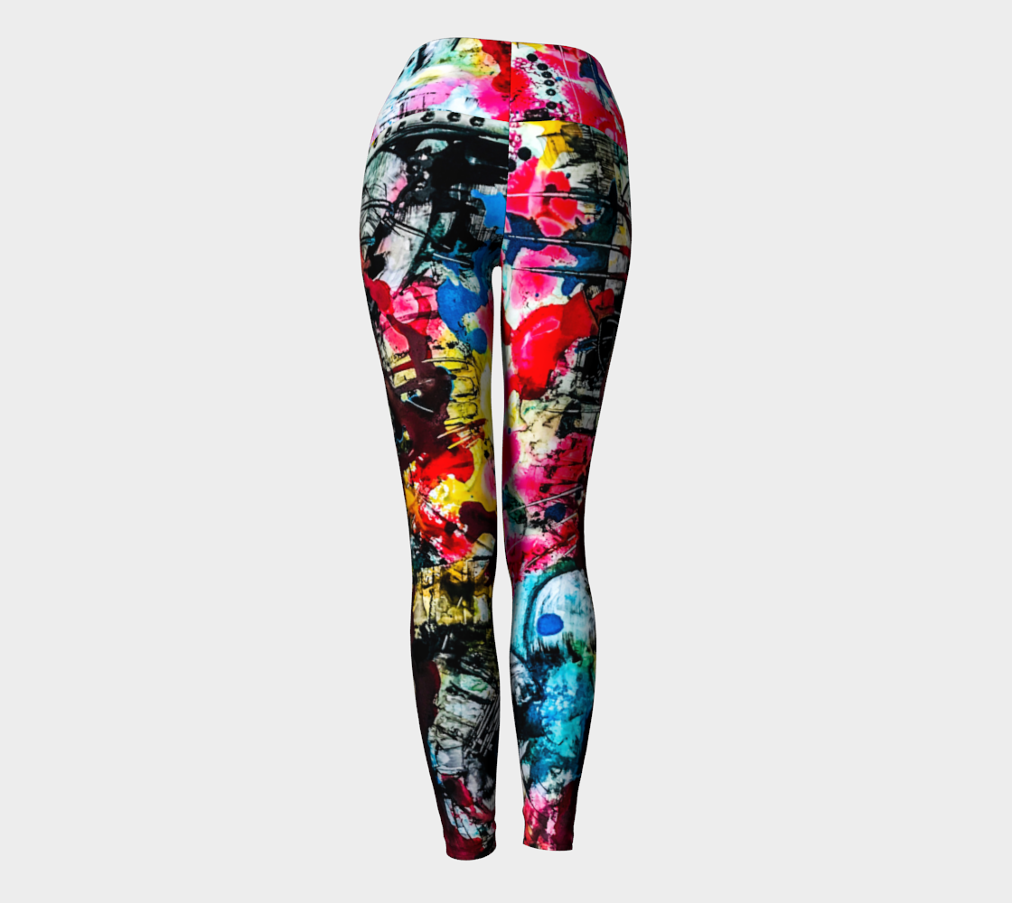 Artist Generations - Yoga Leggings - GraFeeti Street