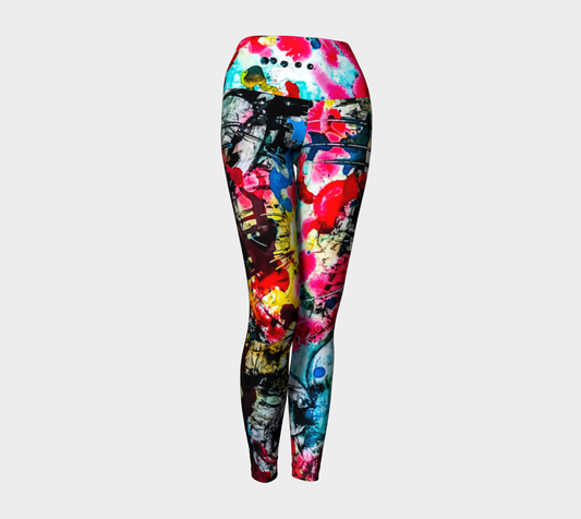 Artist Generations - Yoga Leggings - GraFeeti Street