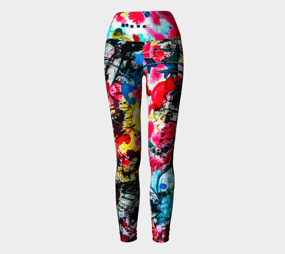 Artist Generations - Yoga Leggings - GraFeeti Street
