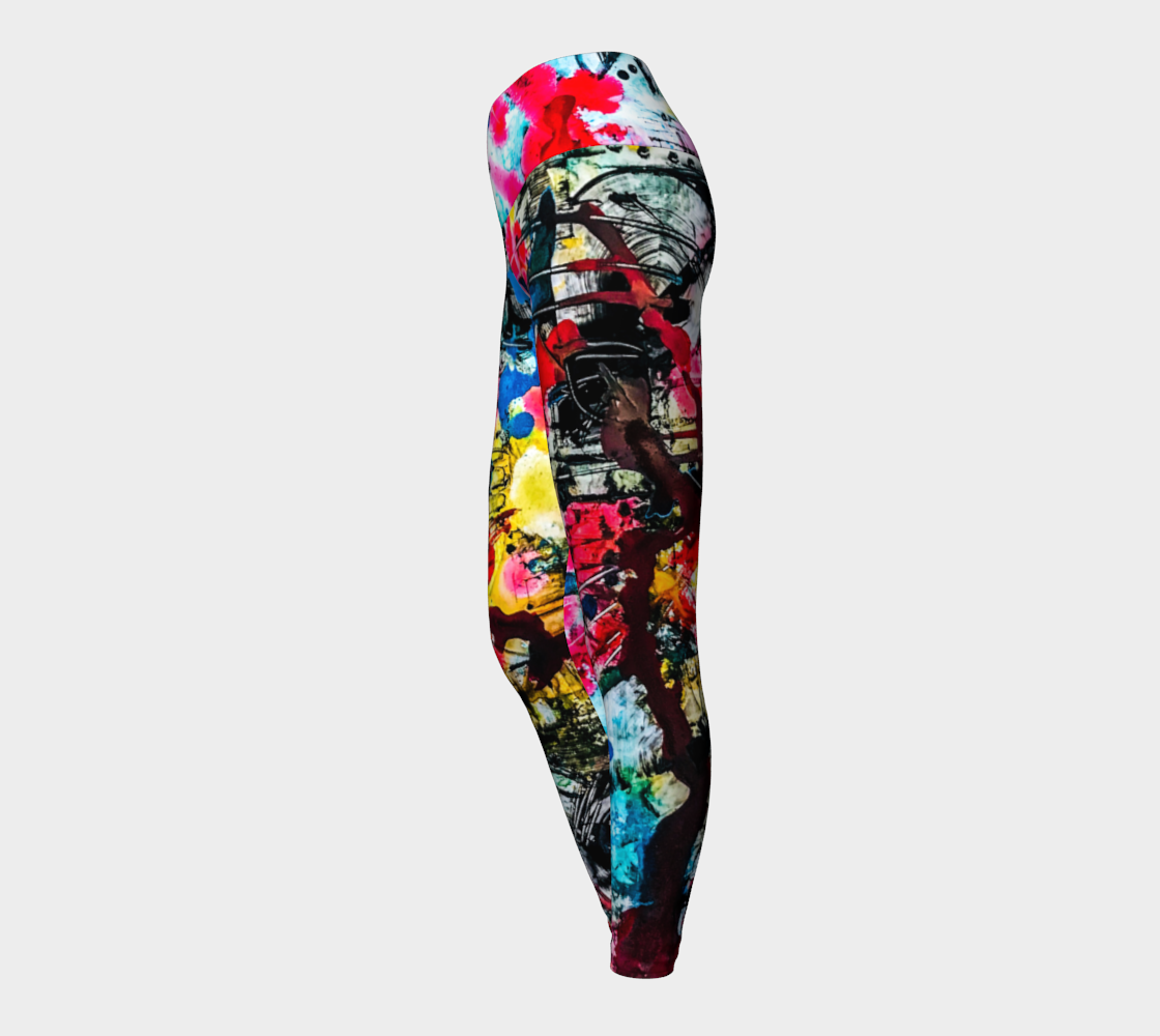 Artist Generations - Yoga Leggings - GraFeeti Street