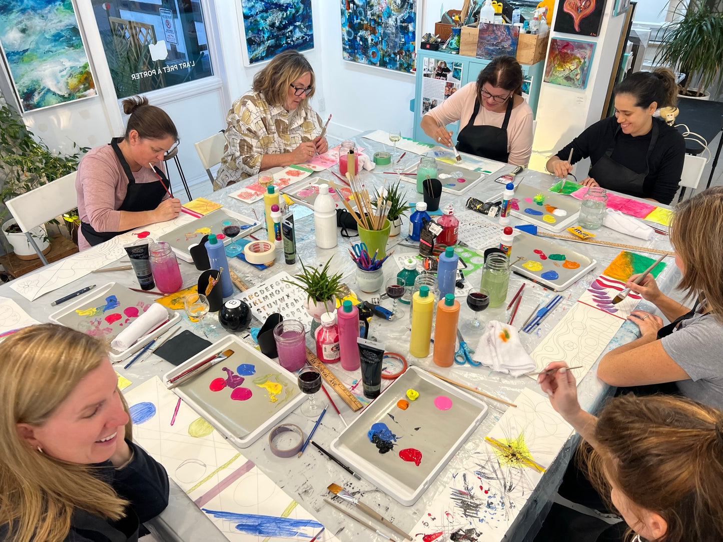 Concertina Sketchbook Art Workshop