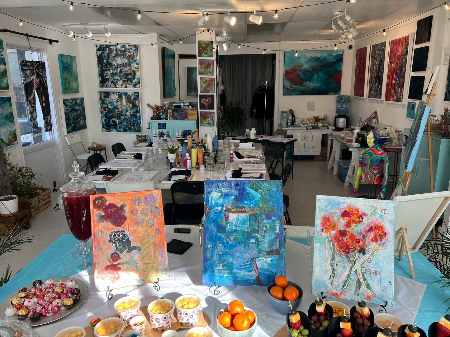 Ladie's Night Paint & Sip with Artist Generations