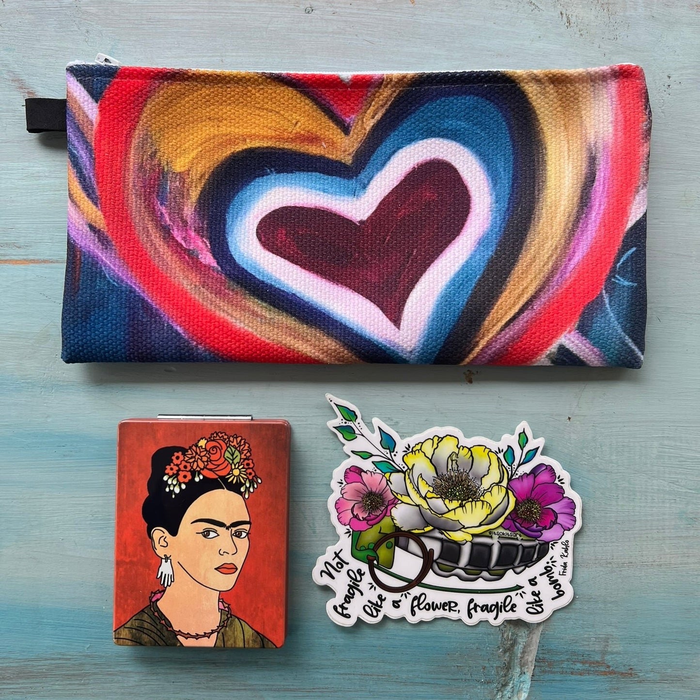 Frida Kahlo Pencil Case Set - Special Edition!