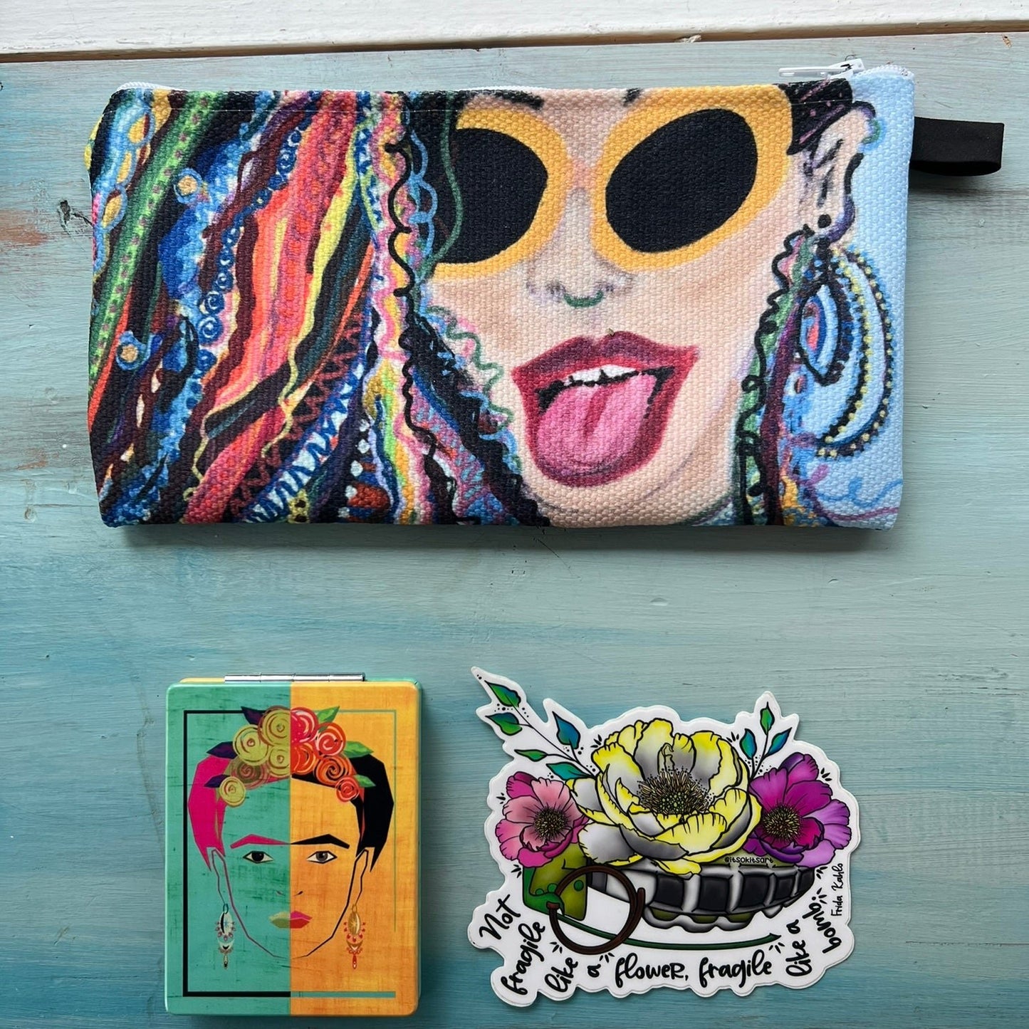 Frida Kahlo Pencil Case Set - Special Edition!