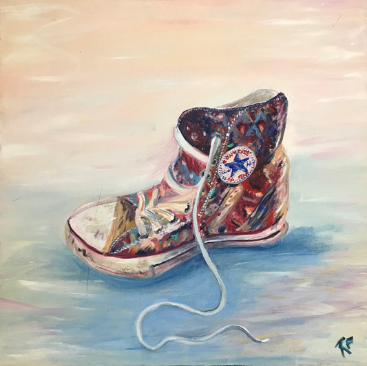 The Shoe - Original Artwork by Reni Fee