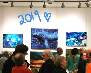 2019 Exhibition - Big Blue by Reni Fee