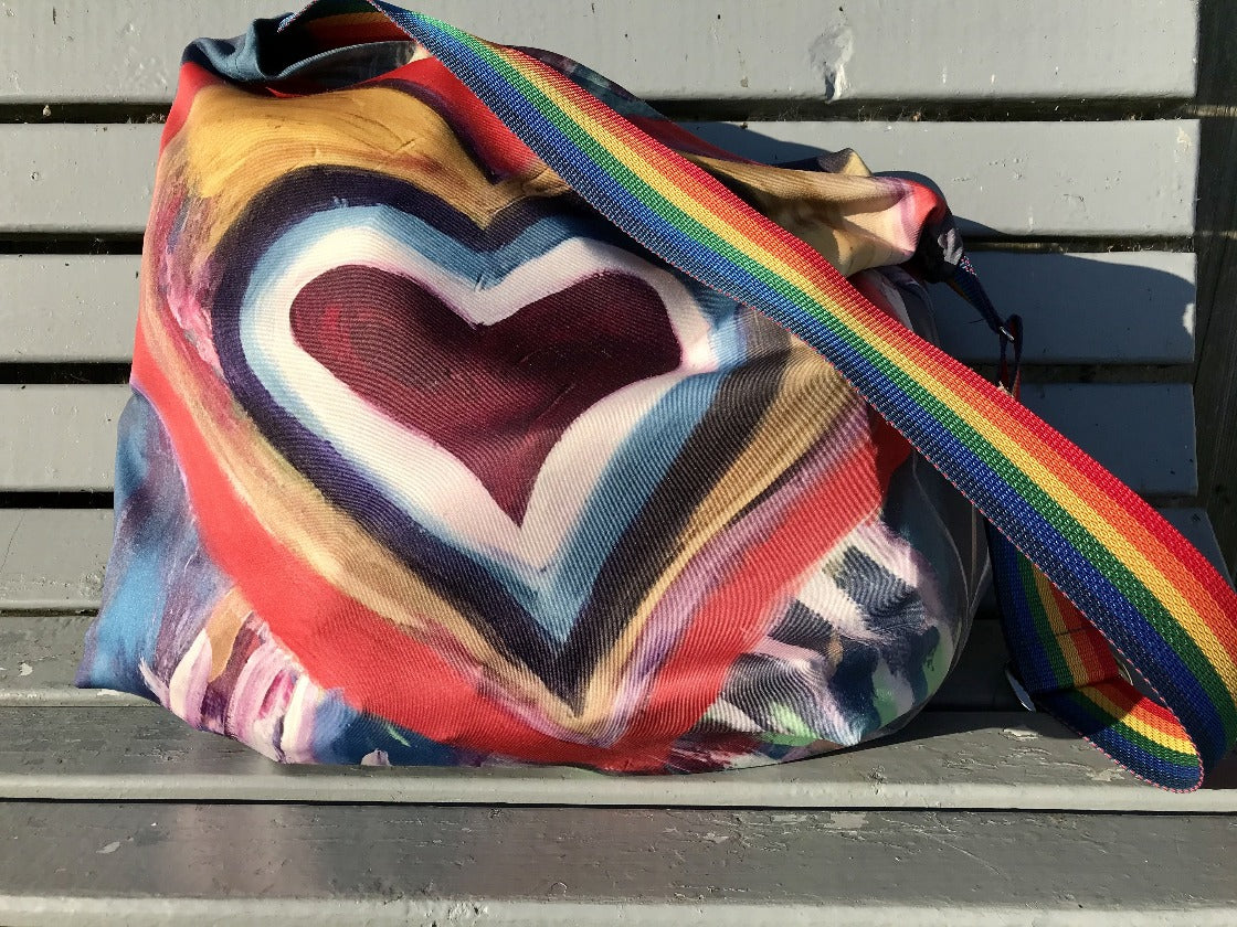 One Love Tote Rainbow Strap