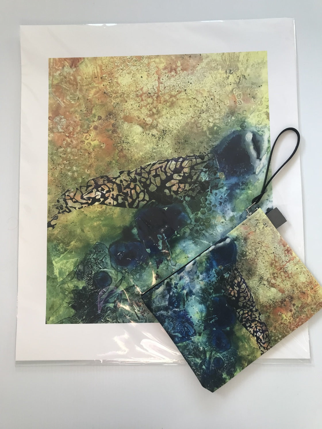 Chrysalis Clutch and limited edition print