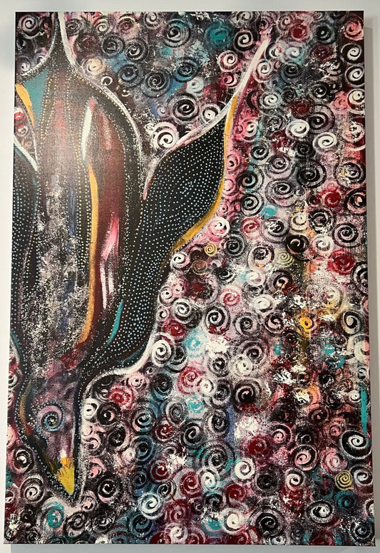 Spiraling Canvas Print