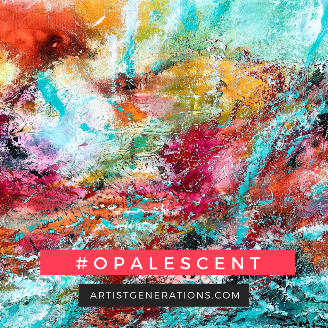 Opalescence Original Artwork by Wendy Fee