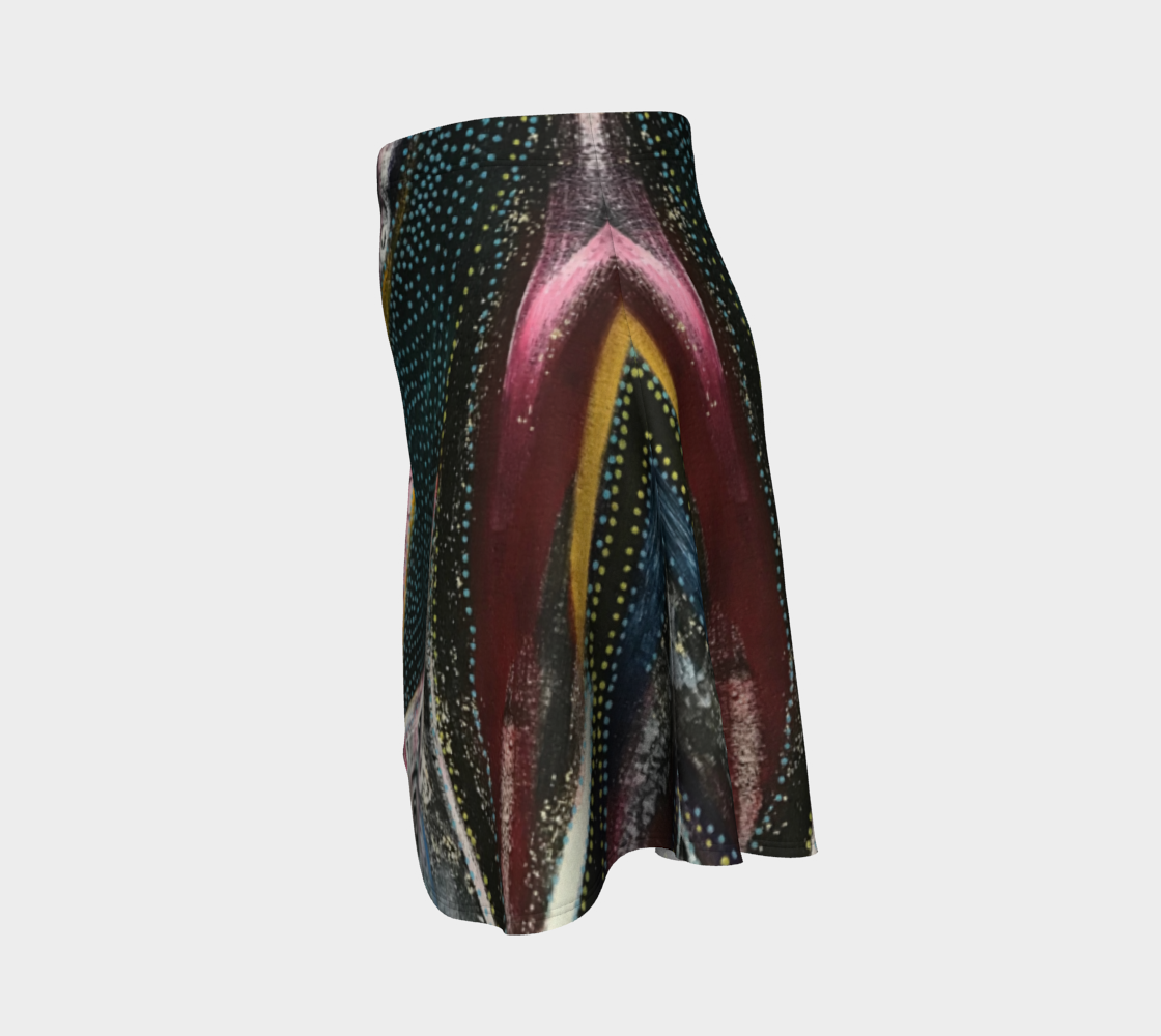 Wearable Art - Artist Generations - Spiraling Flare Skirt