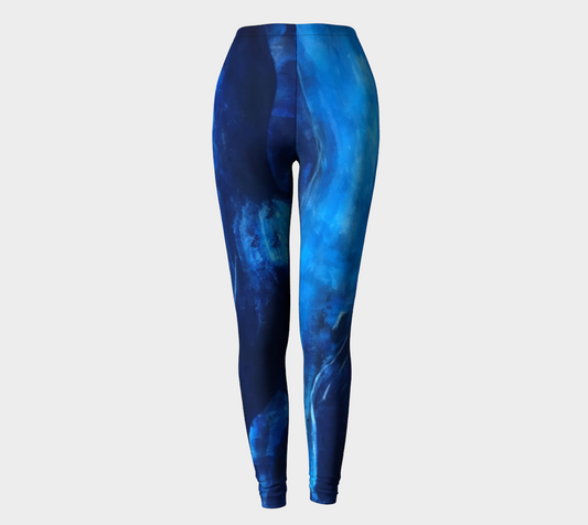 Big Blue Street Leggings