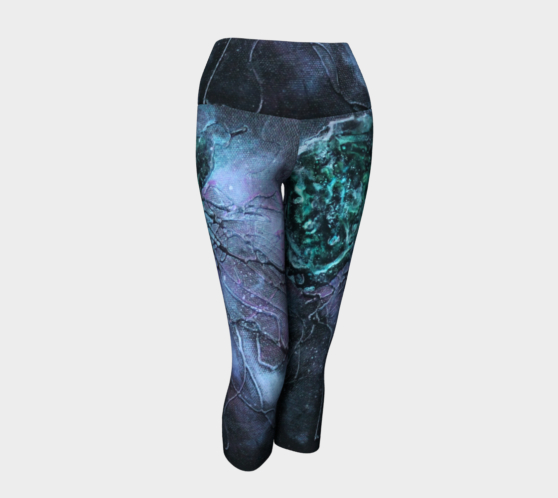 Cosmic Jelly Yoga Capris