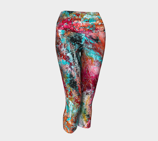 Wearable Art - Artist Generations - Opal Reef Capris