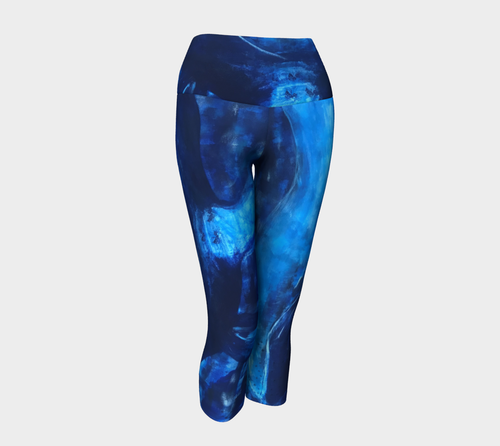 Big Blue Capris