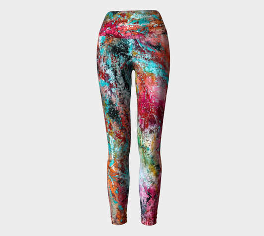 Wearable Art - Artist Generations - Opal Reef Leggings